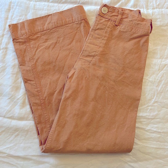 JESSE KAMM Sailor Pant in Skin / Salmon - 6 - Picture 3 of 6